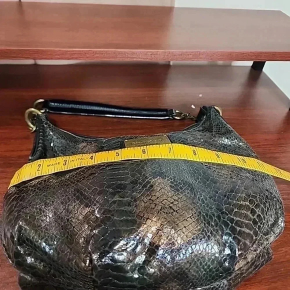 Simply Vera Vera Wang y2k Snakeskin chain strap shoulder bag. Brand New - Picture 3 of 12